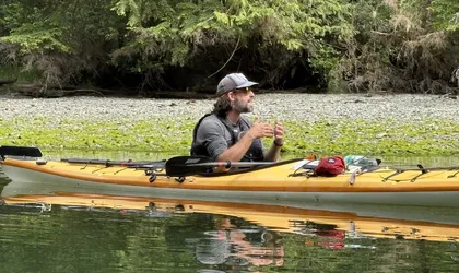 West Coast Expeditions guide Dan Smetaniuk